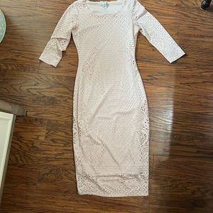 Light pink dress